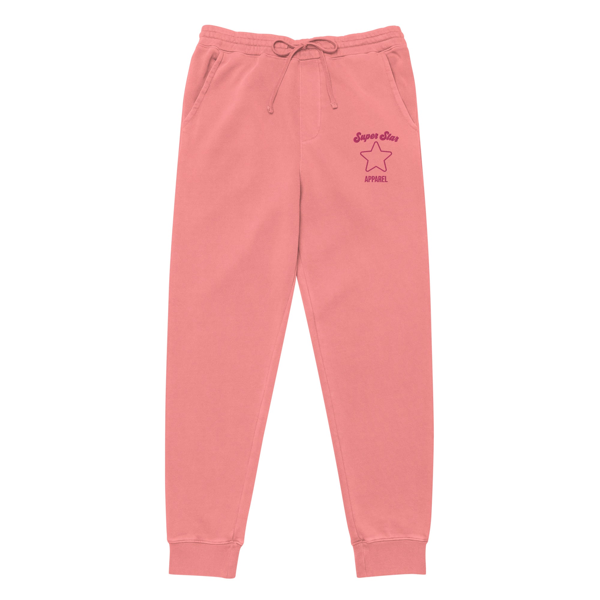 Superstar Star Embroidered Joggers - Pink