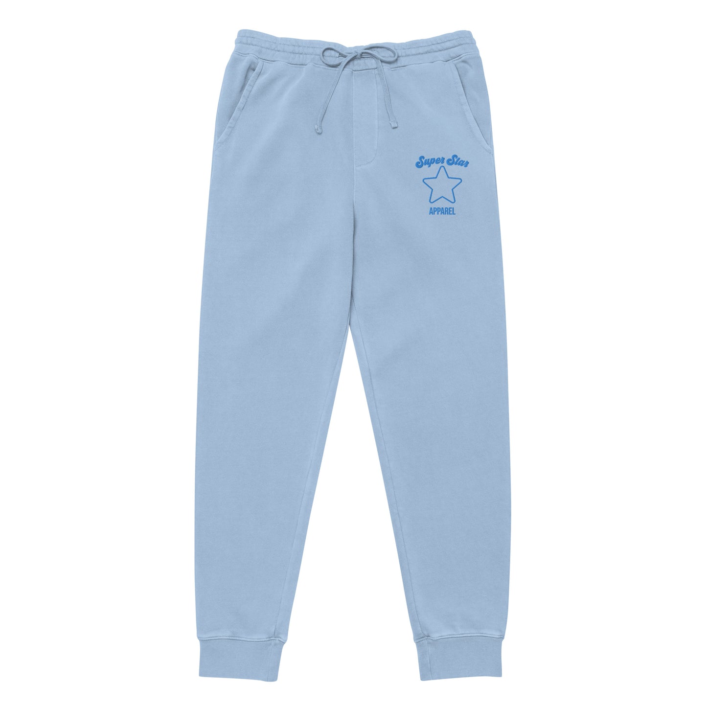 Superstar Star Embroidered Joggers - Blue