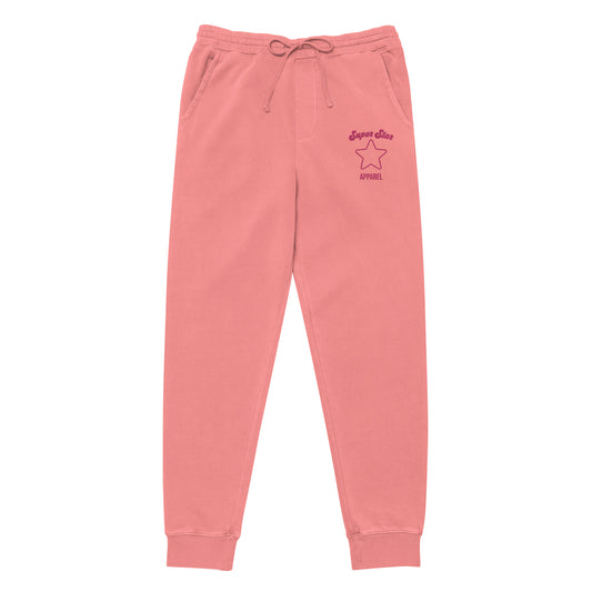 Superstar Star Embroidered Joggers - Pink
